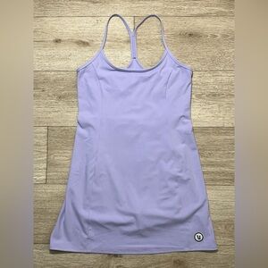 Vuori One Shot Tennis Dress in a light purple color size large